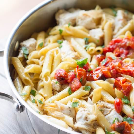 One Pan Chicken Pasta