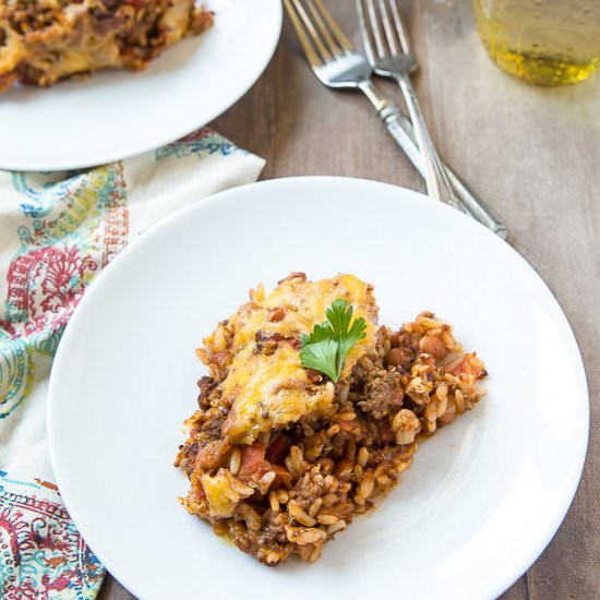 Chili casserole
