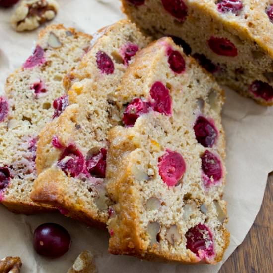Grandma’s Cranberry Nut Bread