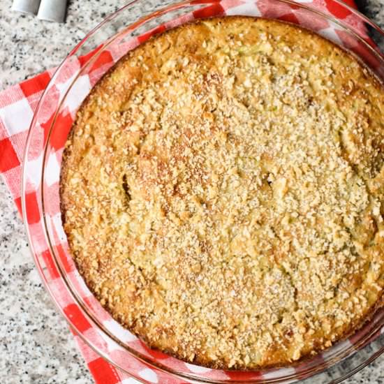 Self Crusting Zucchini Quiche