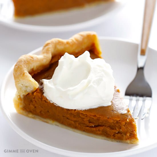 Bourbon Pumpkin Pie