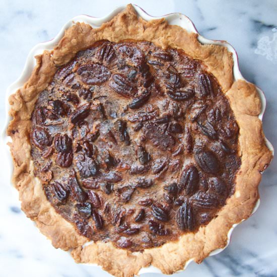 Date Pecan Pie
