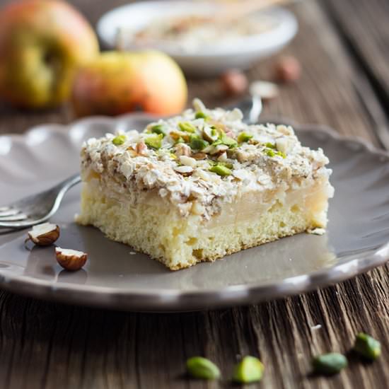 Apple Meringue Cake