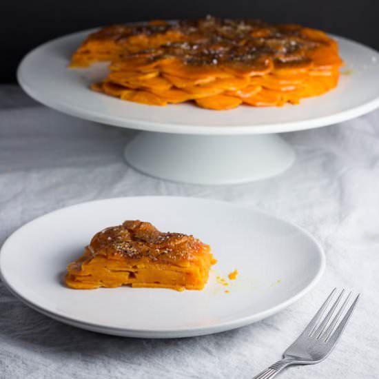 Salted Maple Sweet Potato Anna