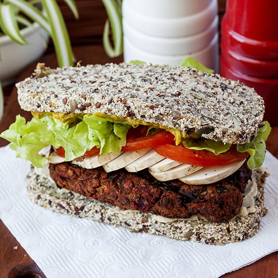 Lentil Veggie Burgers
