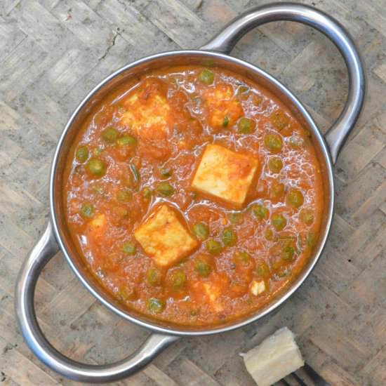 Matar Paneer