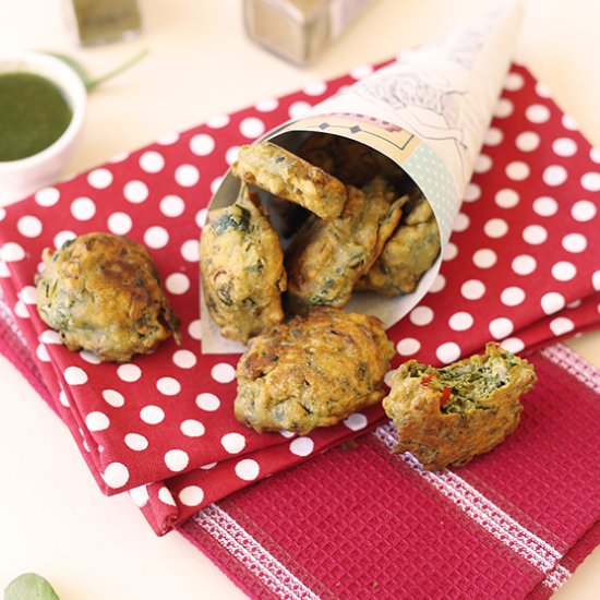 Vegan Spinach Fritters