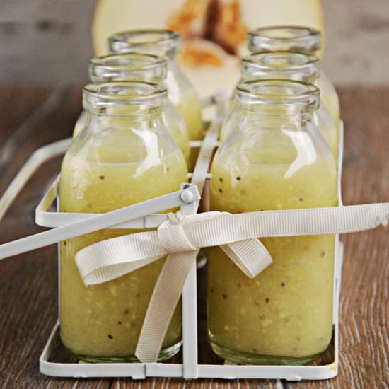 Melon, Chia, and Avocado Smoothie