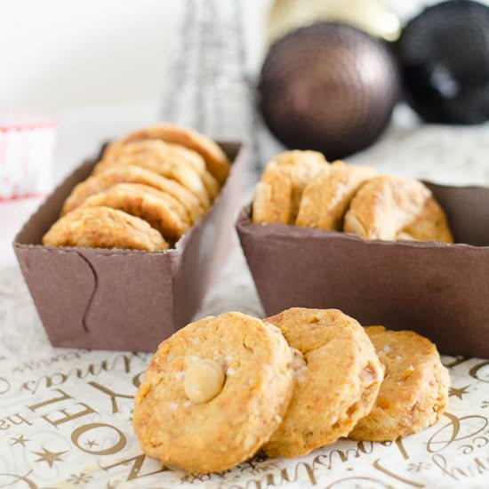 Parmesan Sable Biscuits