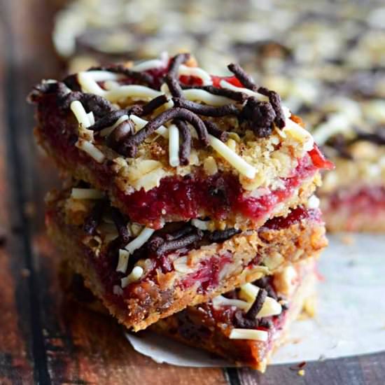 Oatmeal Chocolate Cranberry Bars