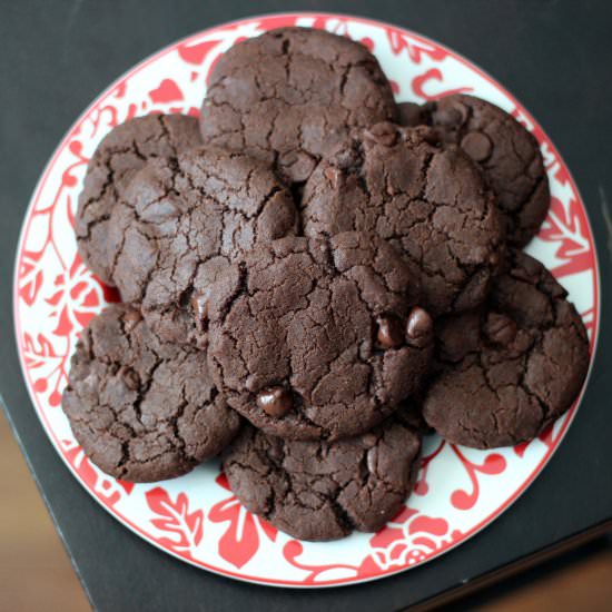 hot chocolate cookies