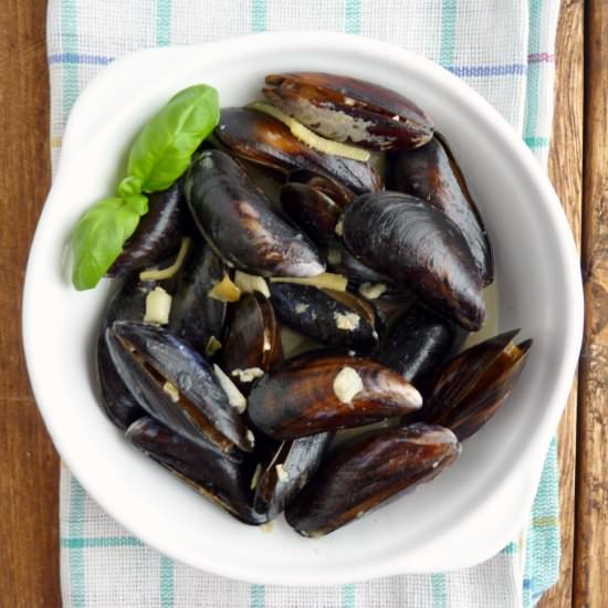 Mussels in White Wine