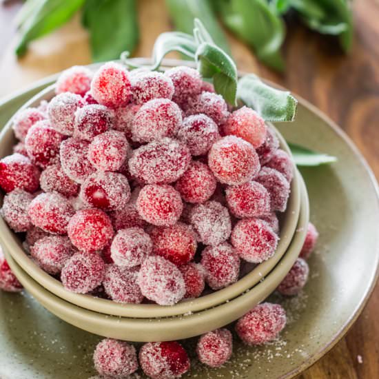 Sugared Cranberries
