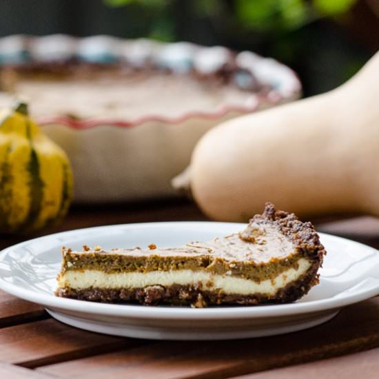 Cheesecake Pumpkin Pie