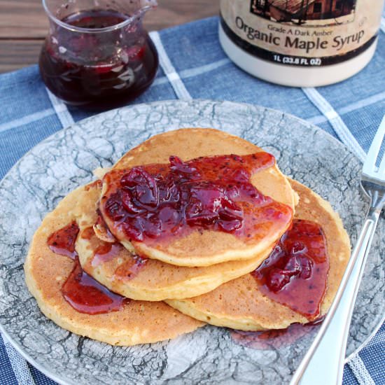 Sweet Potato Casserole Pancakes