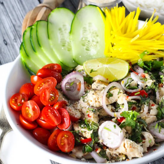 Lemongrass Thai Chicken Salad