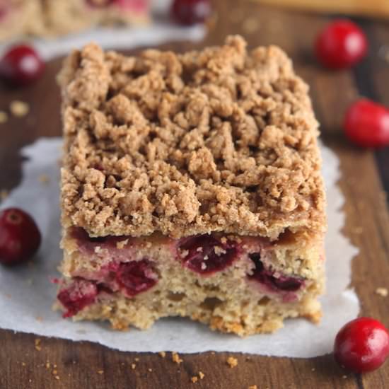Cranberry Crumb Coffee Cake