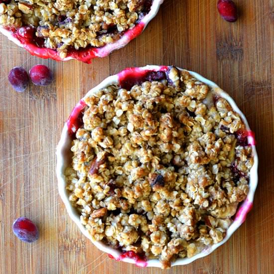 Easy Cranberry Apple Crisp