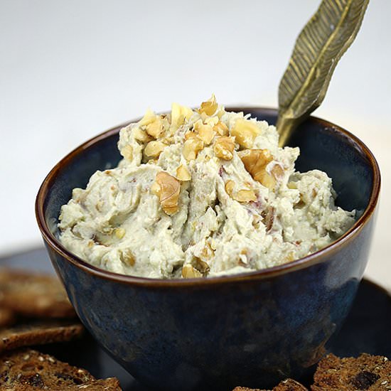 Date and Walnut Blue Cheese Spread