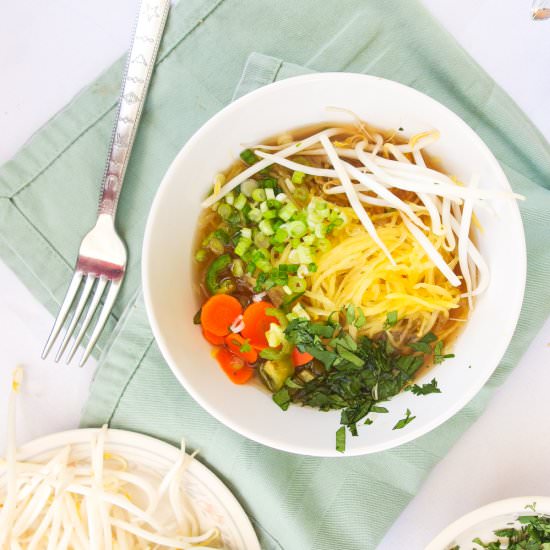 Spaghetti Squash Pho