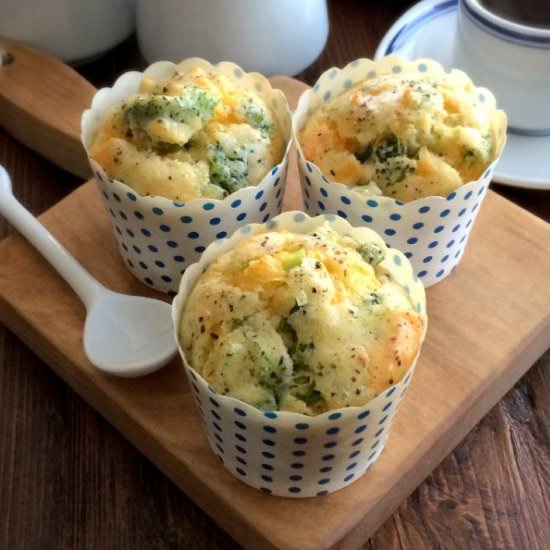 Broccoli Cheddar Muffins