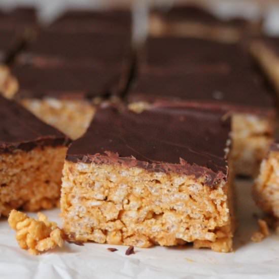 Scotcheroo protein bars