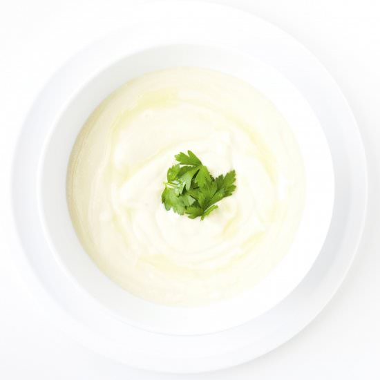 Cheesy Cauliflower Soup