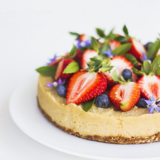 Raw Cashew Cake