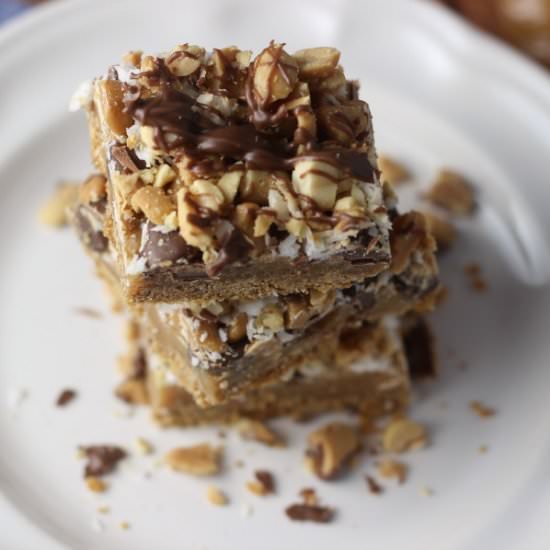 Peanut Butter Magic Cookie Bars