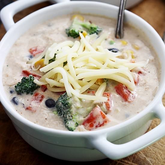 Southwest Broccoli Chowder