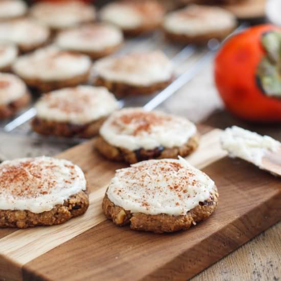 Spiced Persimmon Cookies