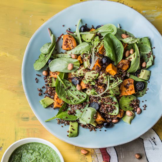 Quinoa and Sweet Potato Salad