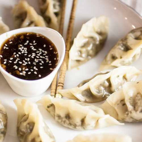 Tempeh & Kale Steamed Gyoza