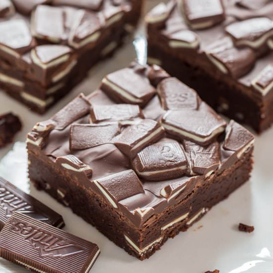 Andes Mint Brownies