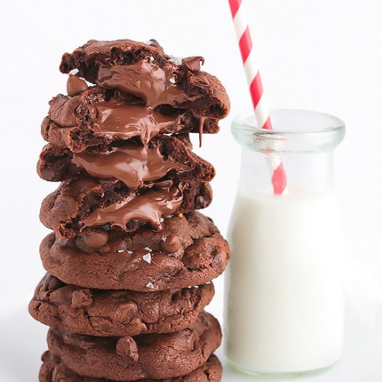Nutella Therapy Cookies