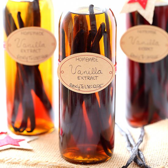 Homemade Vanilla Extract