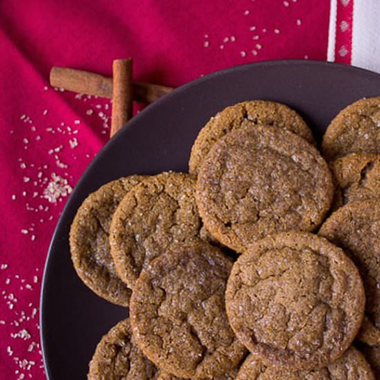 Classic Molasses Cookies