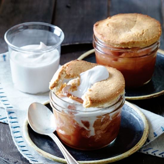 Upside-Down Apple Tartlets