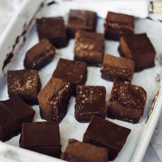 Cacao fudge brownies