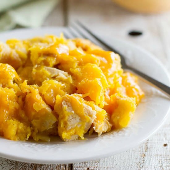 Butternut Squash & Turkey Casserole