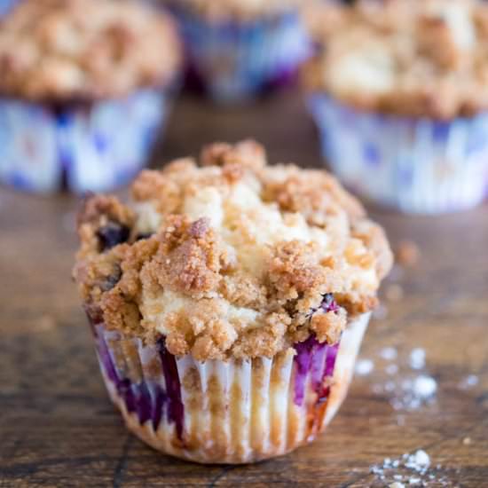 Blueberry Streusel Muffins