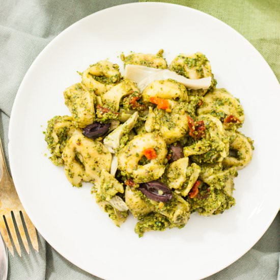 Hazelnut Pesto Tortellini Pasta