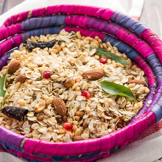 Oats Poha Chivda
