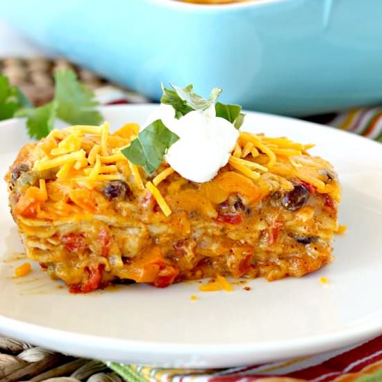 Texas Ranch Chicken Casserole