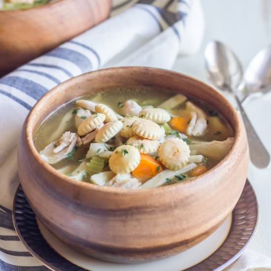 Homemade Chicken Noodle Soup