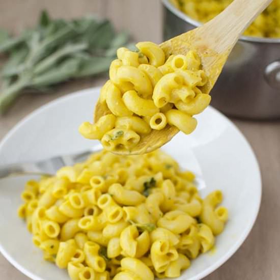 Sweet Potato Sage Mac and Cheese