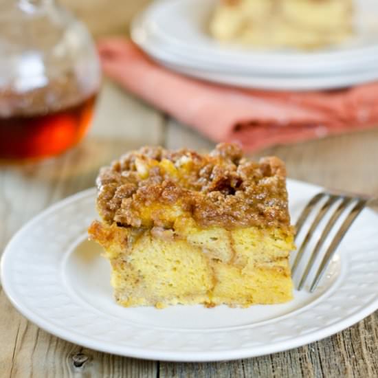 Pumpkin French Toast Casserole
