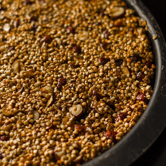 Buckwheat Hazelnut Granola