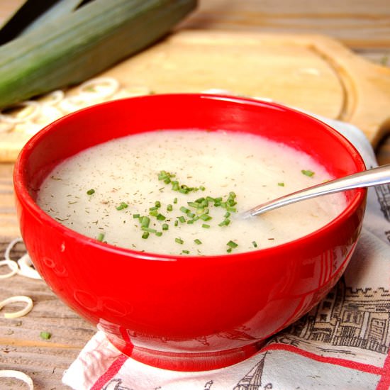 Creamy Potato Leek Soup