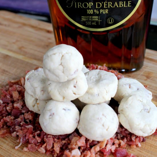 Maple Bacon Shortbread